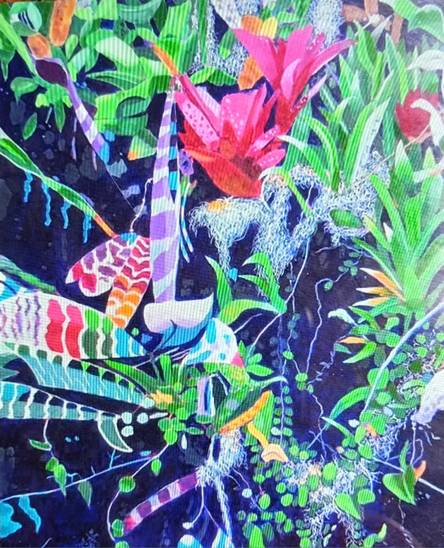 Night Frog Songs  |  36" x 48"