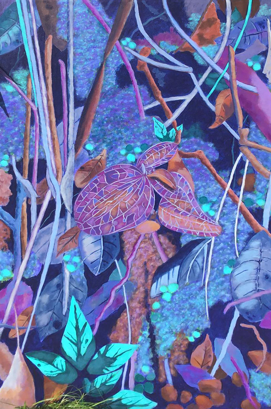 There Was An Owl There Last Night  |  26" x 42"