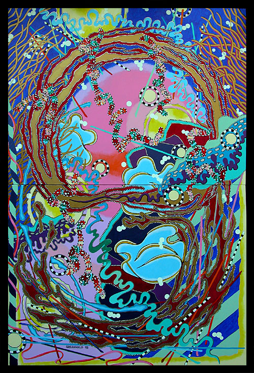 Dawn Celebration, Mid-Winter  |  72" x 48"