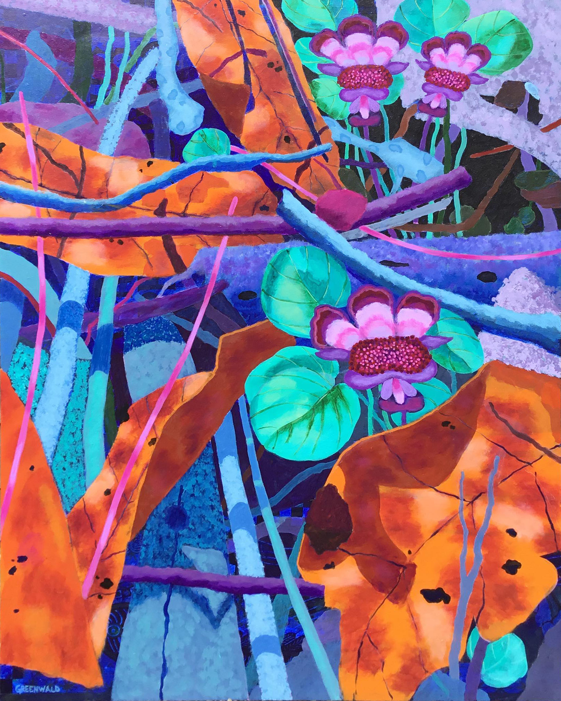 Too Much Water  |  48" x 36"