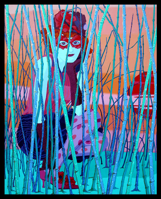 Woman in Reeds "Lorelei"